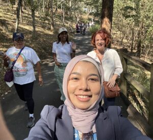 Community walks through newly opened Fernberg Estate tracks Community walks through newly opened Fernberg Estate tracks