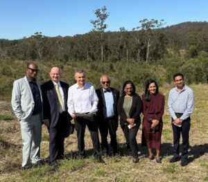 Assistant Minister Matt Thistlethwaite visits site of future ‘House of India’ Assistant Minister Matt Thistlethwaite visits site of future ‘House of India’
