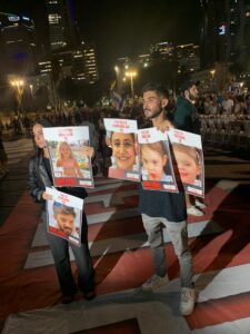 ‘Want them back’: Demonstrators in Tel Aviv seek release of hostages by Hamas (IANS FROM ISRAEL)
