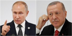 Erdogan, Putin discuss ongoing Israeli-Palestinian tensions
