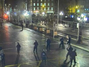 Violent protests in Dublin after children injured in knife attack
