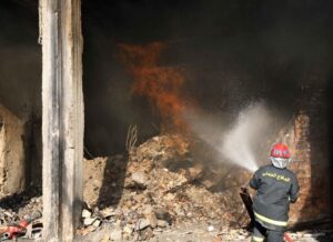 14 dead in building fire in Iraq’s Erbil province