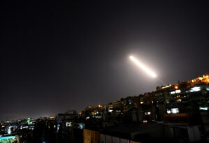 Israeli missile strike targets Syrian capital Israeli missile strike targets Syrian capital