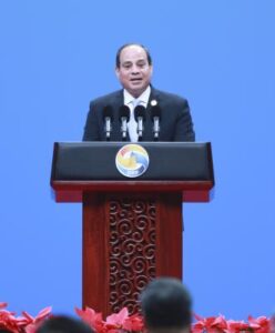 Egypt’s Prez calls for two-state solution to settle Palestinian issue