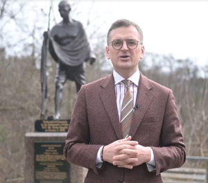 Ukraine’s foreign minister arrives in India on March 28 to discuss bilateral ties