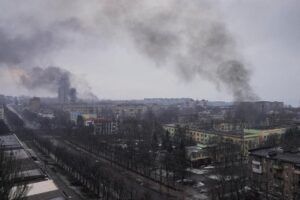 Russia fires volley of missiles at Ukraine, including feared Kinzhal
