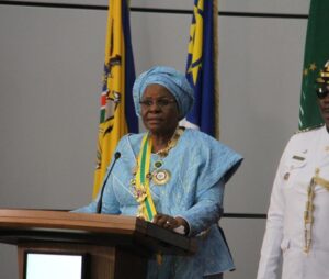 Netumbo Nandi-Ndaitwah sworn in as Namibia’s first female president Netumbo Nandi-Ndaitwah sworn in as Namibia’s first female president