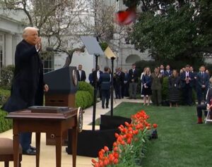 With reciprocal tariffs, Trump aims for place in history  With reciprocal tariffs, Trump aims for place in history