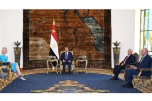 Egypt, Slovenia reject displacing Gazans, back Palestinian statehood for peace Egypt, Slovenia reject displacing Gazans, back Palestinian statehood for peace