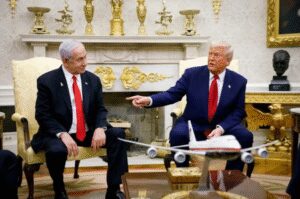 Trump says he is ‘not frustrated’ with Netanyahu over war in Gaza