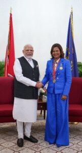 PM Modi meets President Kangaloo, reaffirms deep-rooted friendship between India and Trinidad & Tobago