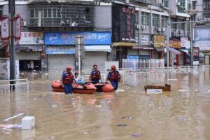 Beijing issues ‘blue alert’ for rainstorms