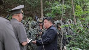 North Korea’s Kim inspects sniper, special forces units at training base