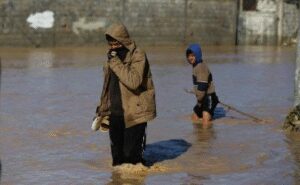 UN reacts after heavy rains flood displaced families in Gaza
