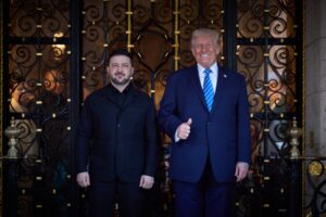 Trump, Zelensky keep talks light as Ukraine peace negotiations advance