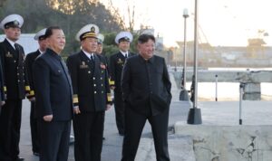 North Korea’s Kim observes test-firing of cruise, anti-warship missiles from key destroyer