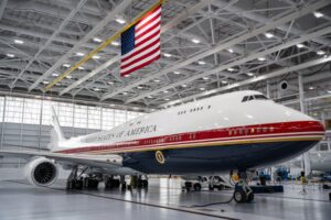 Trump unveils new Air Force One bridge aircraft