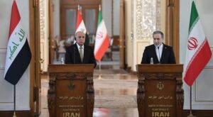 Iraqi leaders, Iranian FM meet on Iran-US MoU, regional stability
