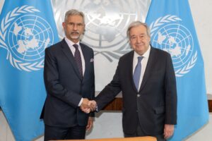 EAM Jaishankar meets UN chief Guterres; discusses West Asia, Ukraine