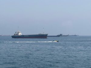 Iran stops three oil tankers in Hormuz as US strikes continue