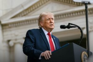 Trump renews attack on electric vehicle rules