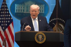 Trump claims US has ‘total control’ of Hormuz