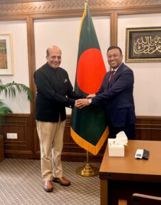 Sheikh Hasina should not make political statements: B’Desh PM advisor to Indian High Commissioner