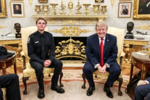 Trump honours teen who saved Nathaniel Rai
