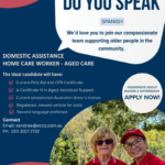 ECCQ seeks Spanish-speaking Home Care worker